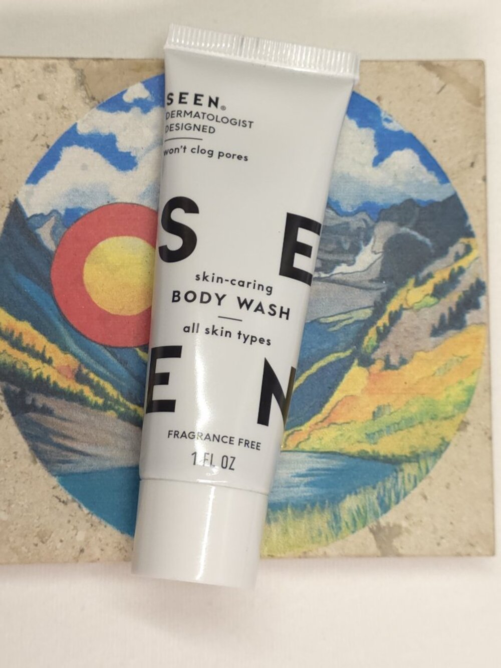 SEEN Body Wash Fragrance Free - 1oz